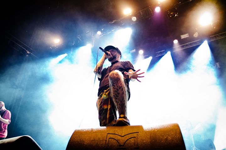 Nostromo @ Dour Festival 2017, picture 3, photographed by Magali Decamps - FrontView Magazine