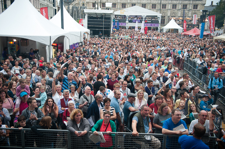 Vlaanderen zingt @ Gentse Feesten, picture 6, photographed by Dimitri Vanlommel - FrontView Magazine