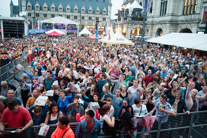 Vlaanderen zingt @ Gentse Feesten, picture 34, photographed by Dimitri Vanlommel - FrontView Magazine