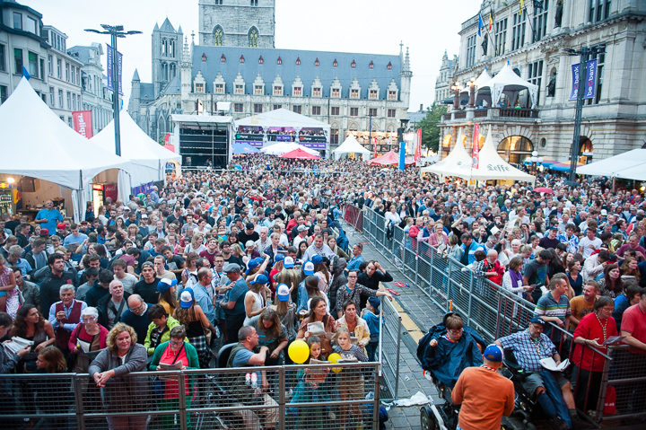 Vlaanderen zingt @ Gentse Feesten, picture 35, photographed by Dimitri Vanlommel - FrontView Magazine