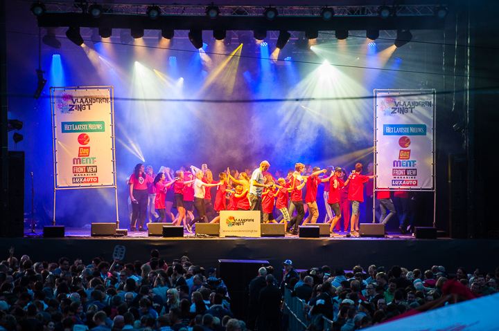 Vlaanderen zingt @ Gentse Feesten, picture 67, photographed by Dimitri Vanlommel - FrontView Magazine