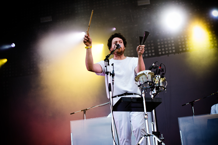 Metronomy @ Dour Festival 2017, picture 5, photographed by Magali Decamps - FrontView Magazine