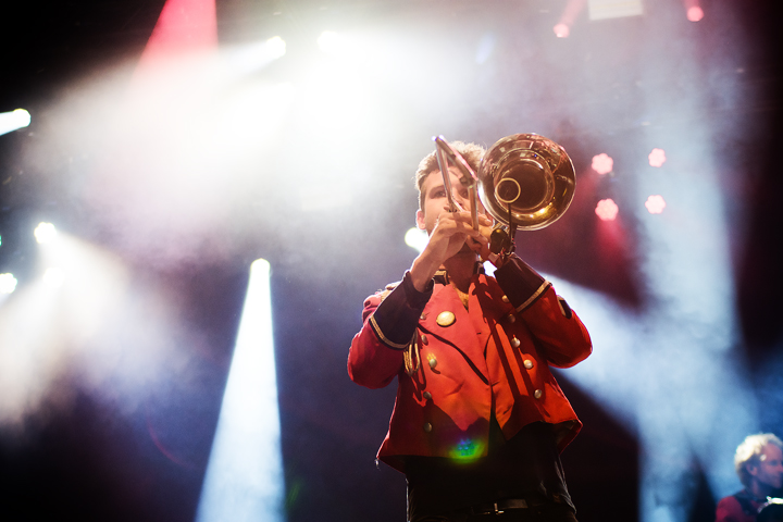 Meute @ Dour Festival 2017, picture 1, photographed by Magali Decamps - FrontView Magazine