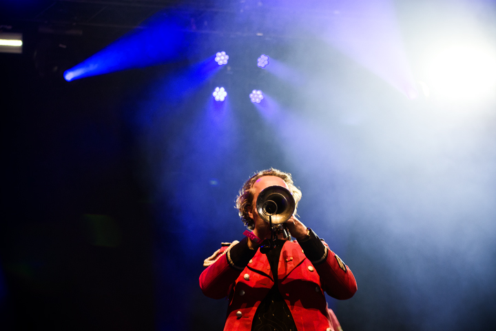 Meute @ Dour Festival 2017, picture 3, photographed by Magali Decamps - FrontView Magazine