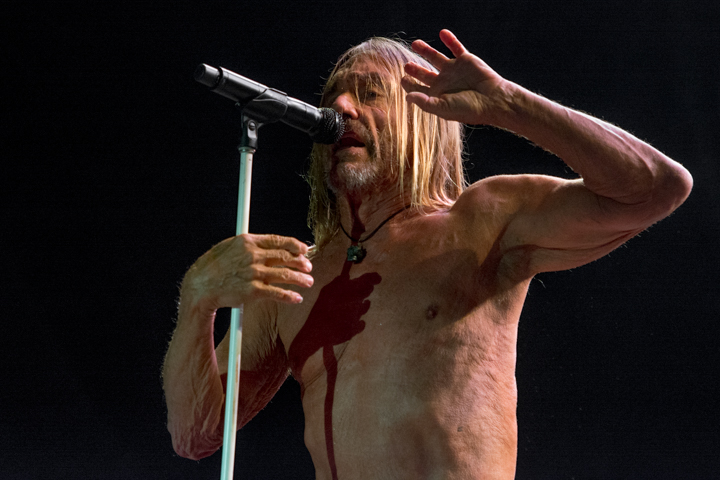 Iggy Pop @ Suikerrock, picture 8, photographed by Erwin Evrard - FrontView Magazine