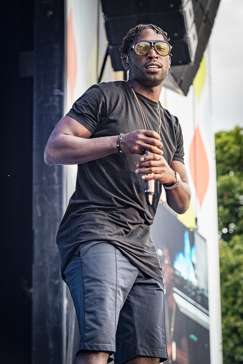 Tinie Tempah @ Suikerrock 2017, picture 2, photographed by Jan van Hecke - FrontView Magazine