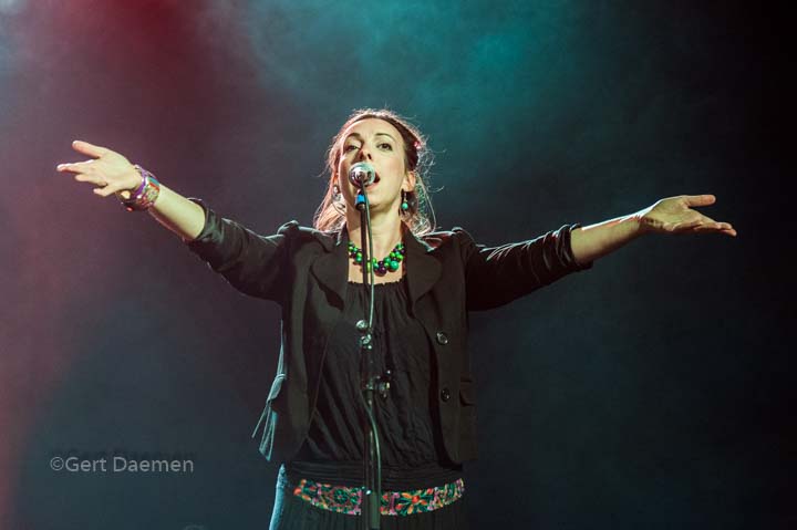 Luca Basanese @ Dranouter 2017, foto 2, foto's door Gert Daemen - FrontView Magazine