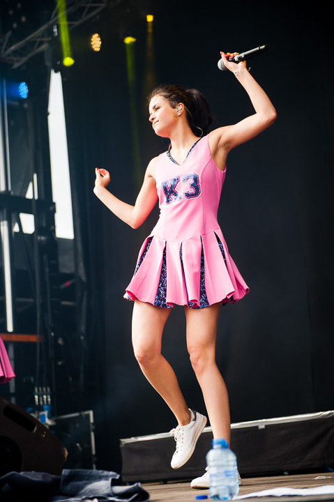 K3 @ Midsummerfest Wommelgem, foto 15, foto's door Dimitri Vanlommel - FrontView Magazine