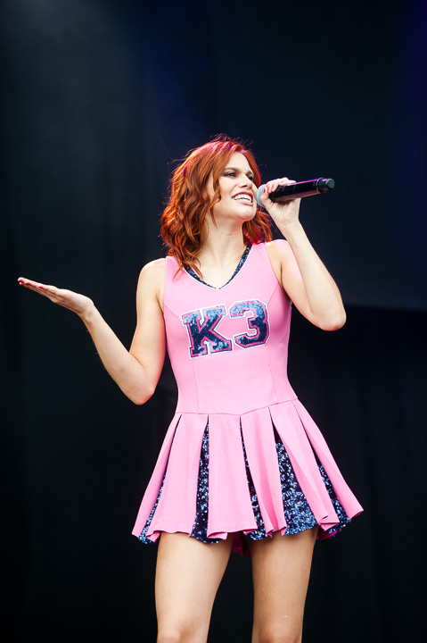 K3 @ Midsummerfest Wommelgem, foto 27, foto's door Dimitri Vanlommel - FrontView Magazine