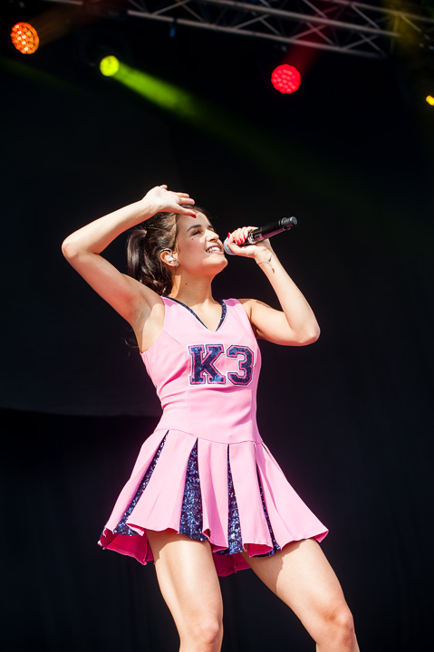K3 @ Midsummerfest Wommelgem, foto 36, foto's door Dimitri Vanlommel - FrontView Magazine