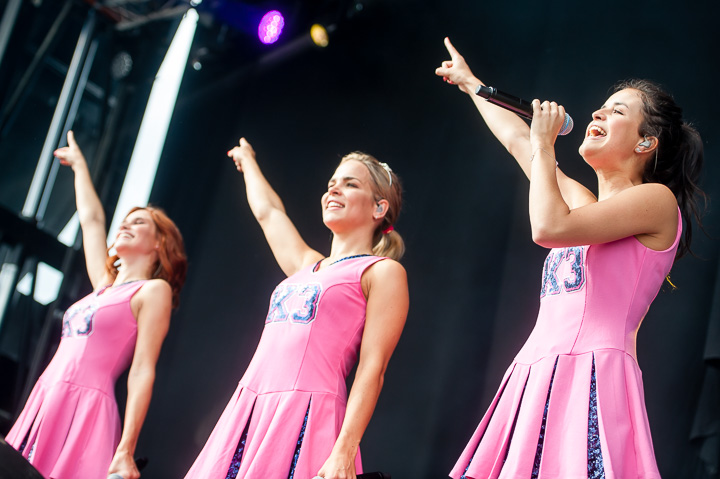 K3 @ Midsummerfest Wommelgem, foto 44, foto's door Dimitri Vanlommel - FrontView Magazine