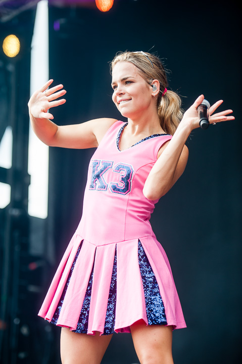 K3 @ Midsummerfest Wommelgem, foto 48, foto's door Dimitri Vanlommel - FrontView Magazine