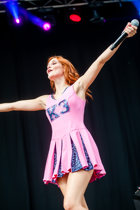 K3 @ Midsummerfest Wommelgem, foto 49, foto's door Dimitri Vanlommel - FrontView Magazine
