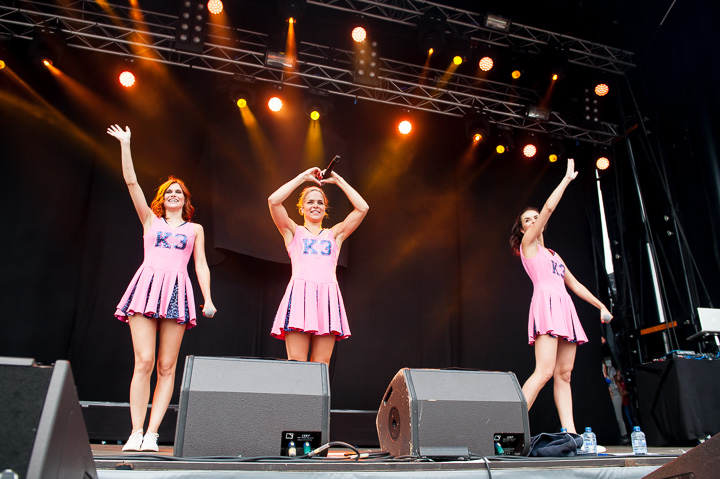 K3 @ Midsummerfest Wommelgem, foto 51, foto's door Dimitri Vanlommel - FrontView Magazine