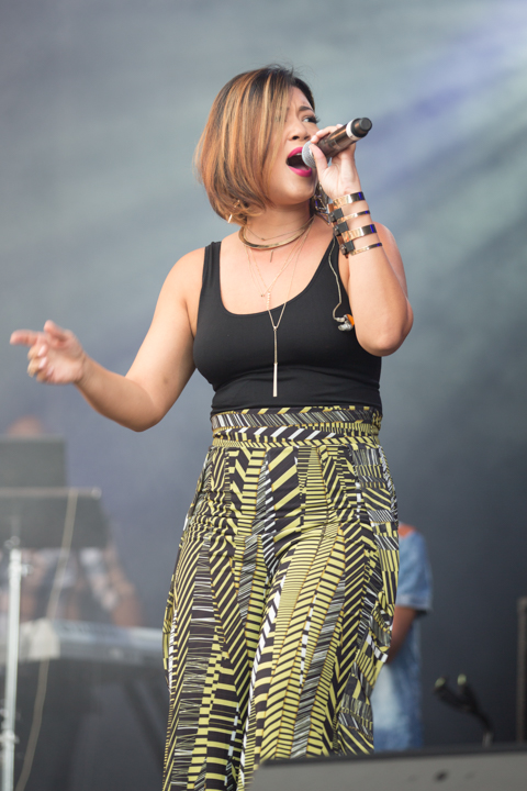 Tessanne Chin @ Reggae Geel 2017, picture 2, photographed by Stef Dierckx - FrontView Magazine