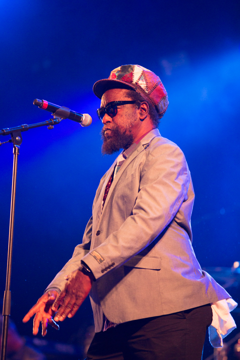 Black Uhuru: Duckie Simpson & Michael Rose @ Reggae Geel 2017, picture 8, photographed by Stef Dierckx - FrontView Magazine