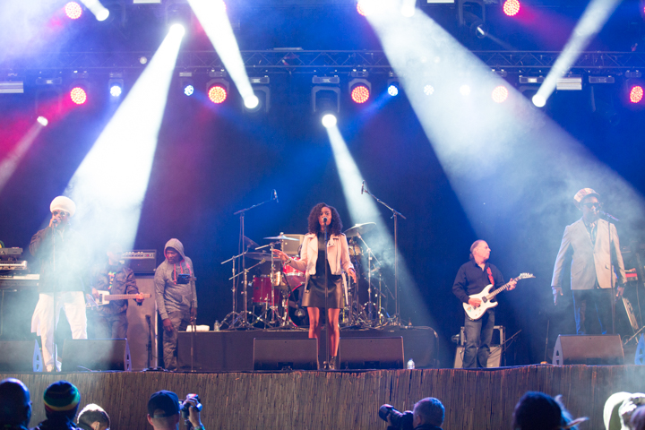 Black Uhuru: Duckie Simpson & Michael Rose @ Reggae Geel 2017, picture 10, photographed by Stef Dierckx - FrontView Magazine