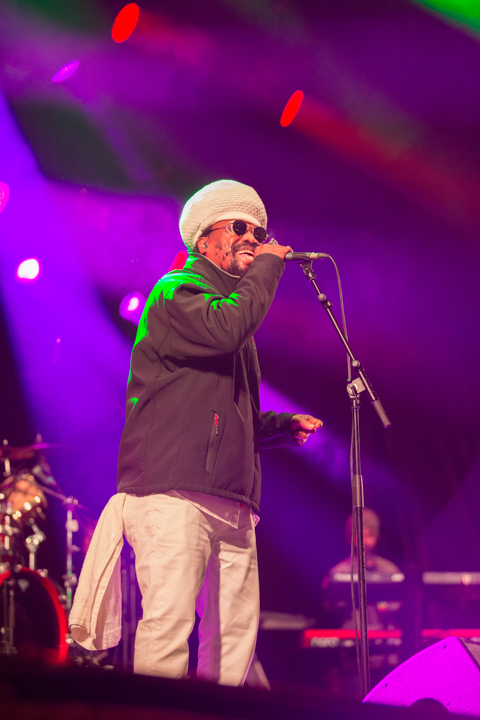 Black Uhuru: Duckie Simpson & Michael Rose @ Reggae Geel 2017, picture 23, photographed by Stef Dierckx - FrontView Magazine
