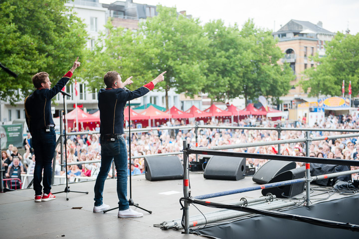 Cleymans & Van Geel @ Antwerpen Zingt, picture 6, photographed by Goele Bormans - FrontView Magazine