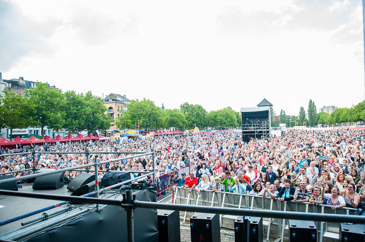 Cleymans & Van Geel @ Antwerpen Zingt, picture 8, photographed by Goele Bormans - FrontView Magazine