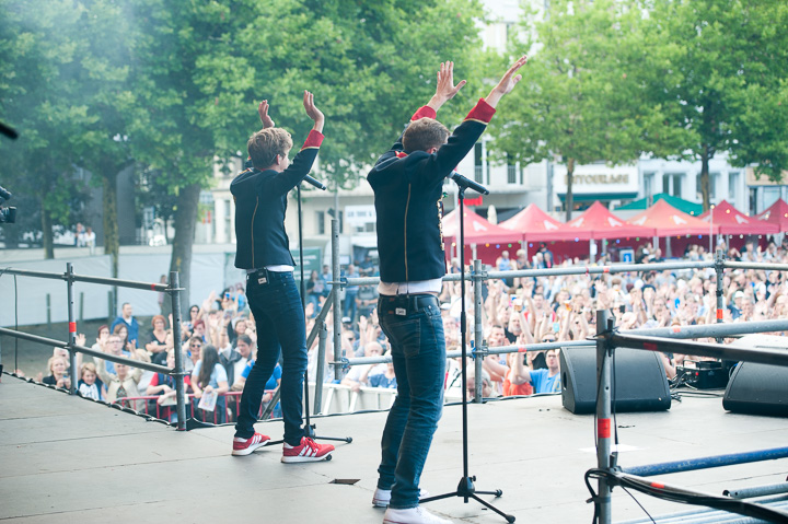 Cleymans & Van Geel @ Antwerpen Zingt, picture 32, photographed by Goele Bormans - FrontView Magazine