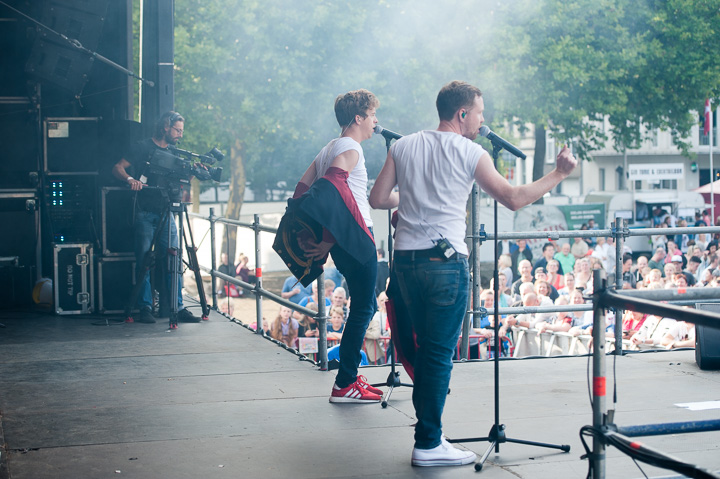 Cleymans & Van Geel @ Antwerpen Zingt, picture 44, photographed by Goele Bormans - FrontView Magazine