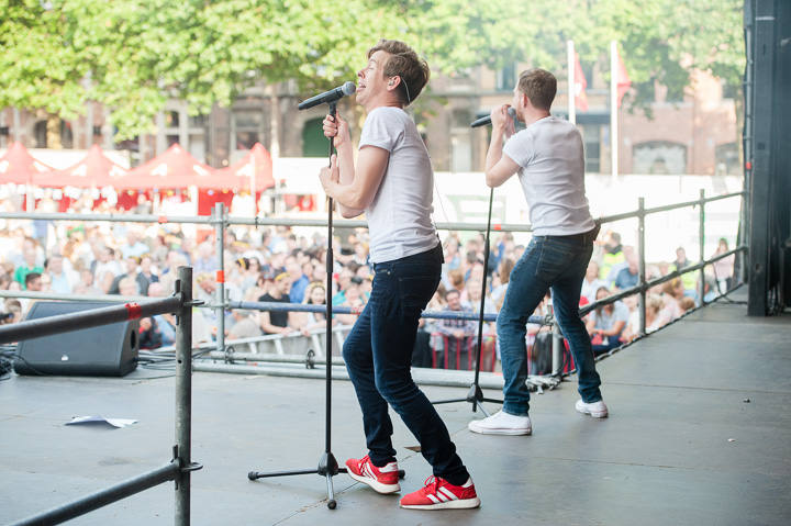 Cleymans & Van Geel @ Antwerpen Zingt, picture 54, photographed by Goele Bormans - FrontView Magazine