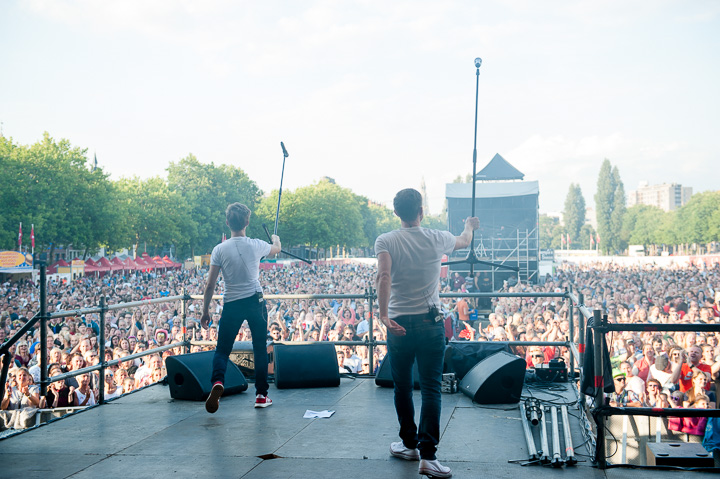 Cleymans & Van Geel @ Antwerpen Zingt, picture 57, photographed by Goele Bormans - FrontView Magazine