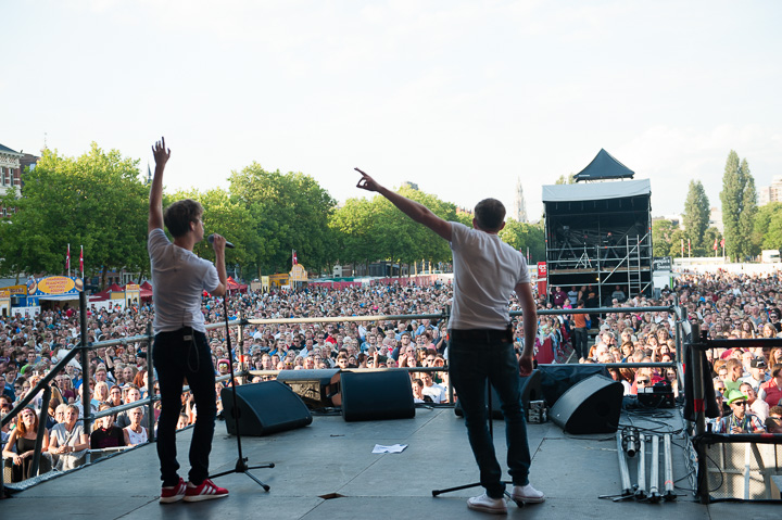 Cleymans & Van Geel @ Antwerpen Zingt, picture 58, photographed by Goele Bormans - FrontView Magazine
