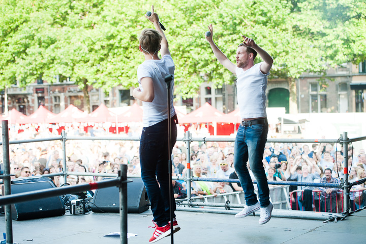 Cleymans & Van Geel @ Antwerpen Zingt, picture 59, photographed by Goele Bormans - FrontView Magazine