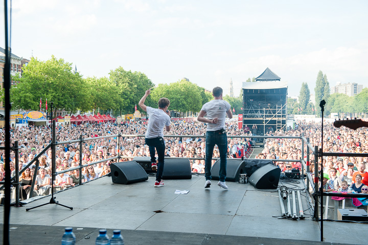 Cleymans & Van Geel @ Antwerpen Zingt, picture 72, photographed by Goele Bormans - FrontView Magazine