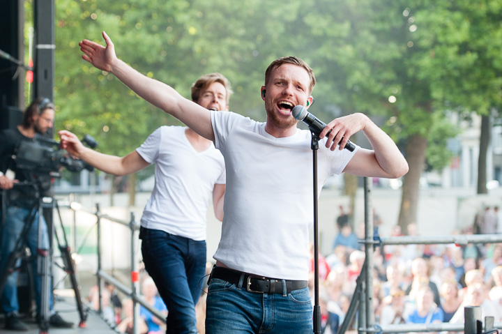 Cleymans & Van Geel @ Antwerpen Zingt, picture 75, photographed by Goele Bormans - FrontView Magazine