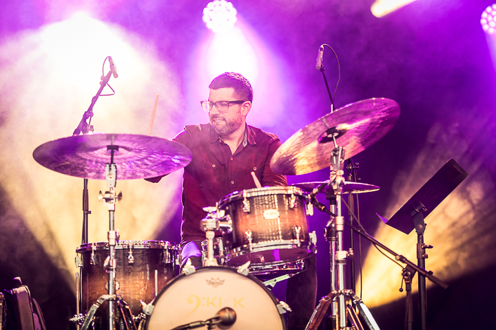 Penny Freeman feat. Mark Guiliana @ Jazz Middelheim 2017, picture 8, photographed by Jan van Hecke - FrontView Magazine