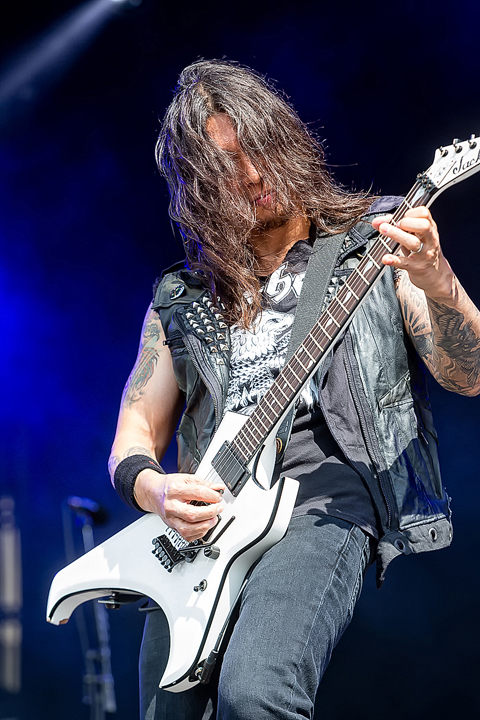 Death Angel @ Alcatraz 2017, foto 9, foto's door Edwin Houdevelt - FrontView Magazine
