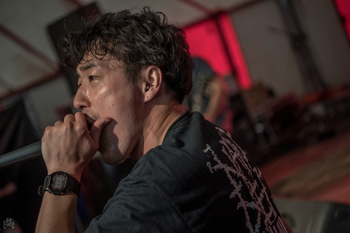 Endzweck @ Ieper Hardcore Fest, picture 9, photographed by Luc Luyten - FrontView Magazine