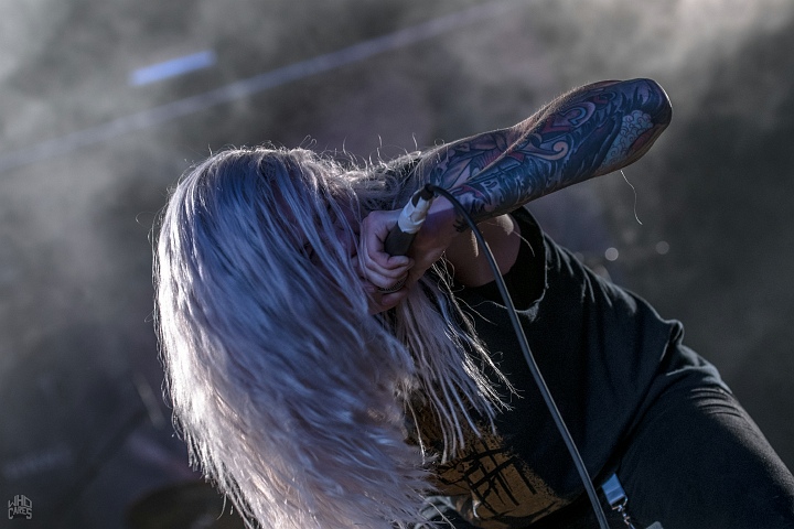 Venom Prison @ Ieper Hardcore Fest, picture 17, photographed by Luc Luyten - FrontView Magazine