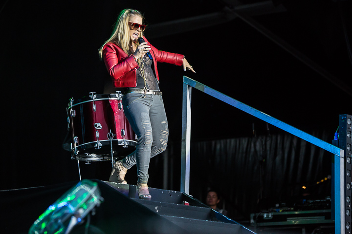 Anastacia @ Nostalgie Beach Festival, foto 9, foto's door Marc Verdonck - FrontView Magazine