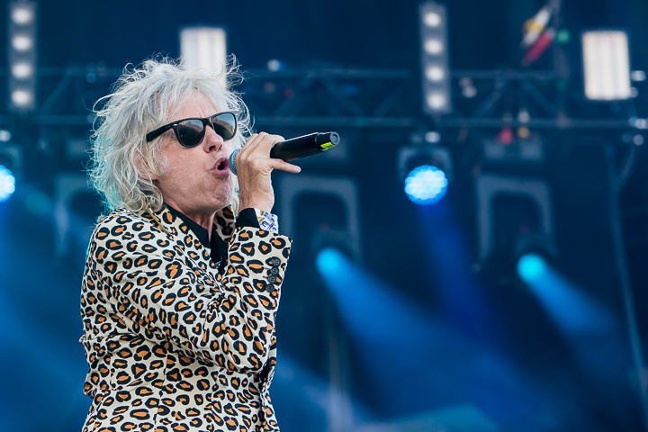 Bob Geldof & The Boomtown Rats @ Nostalgie Beach Festival, picture 2, photographed by Marc Verdonck - FrontView Magazine
