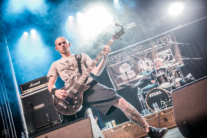 The Curse of Millhaven @ Ieper Hardcore Fest, picture 3, photographed by Luc Luyten - FrontView Magazine