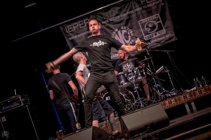 The Curse of Millhaven @ Ieper Hardcore Fest, picture 16, photographed by Luc Luyten - FrontView Magazine