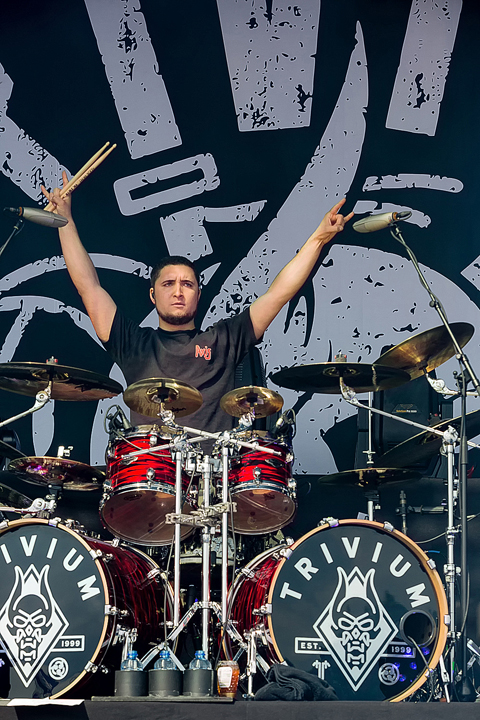 Trivium @ Alcatraz 2017, foto 2, foto's door Edwin Houdevelt - FrontView Magazine