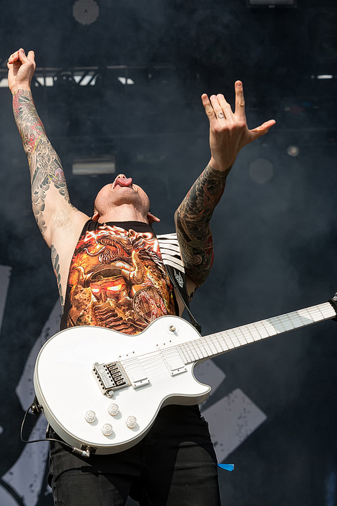 Trivium @ Alcatraz 2017, foto 5, foto's door Edwin Houdevelt - FrontView Magazine