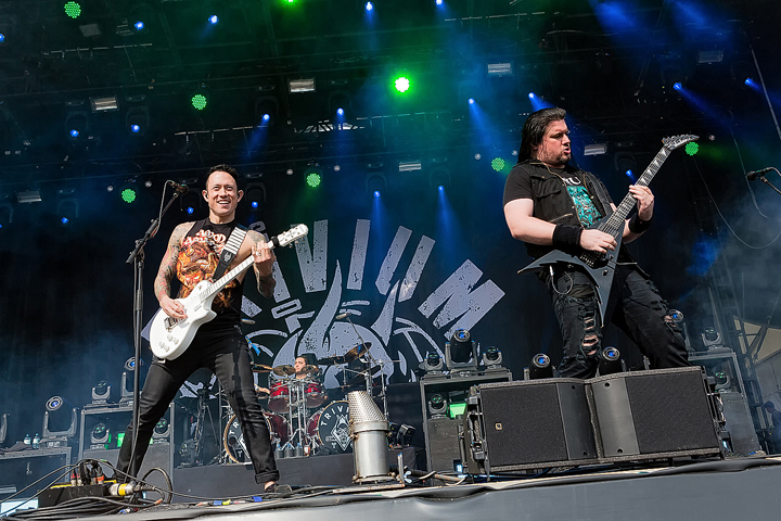 Trivium @ Alcatraz 2017, foto 7, foto's door Edwin Houdevelt - FrontView Magazine
