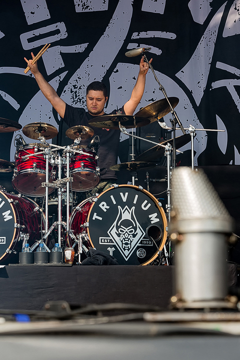 Trivium @ Alcatraz 2017, foto 10, foto's door Edwin Houdevelt - FrontView Magazine