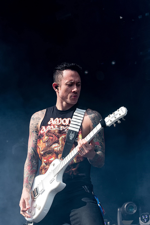 Trivium @ Alcatraz 2017, foto 11, foto's door Edwin Houdevelt - FrontView Magazine