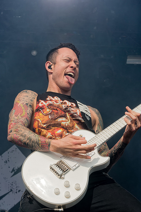 Trivium @ Alcatraz 2017, foto 12, foto's door Edwin Houdevelt - FrontView Magazine
