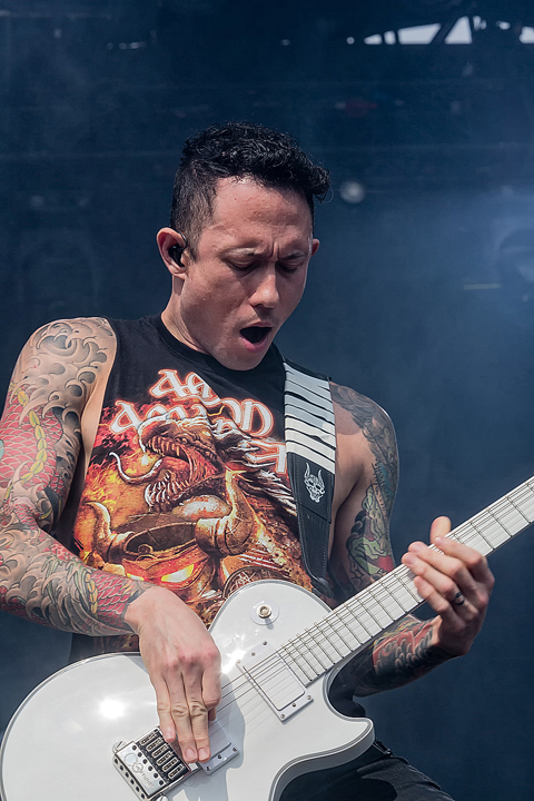 Trivium @ Alcatraz 2017, foto 14, foto's door Edwin Houdevelt - FrontView Magazine