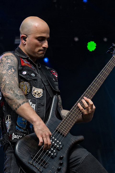 Trivium @ Alcatraz 2017, foto 16, foto's door Edwin Houdevelt - FrontView Magazine