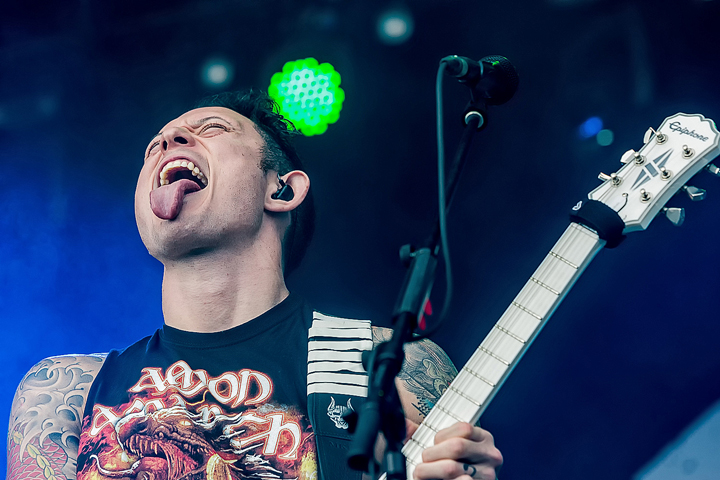 Trivium @ Alcatraz 2017, foto 19, foto's door Edwin Houdevelt - FrontView Magazine