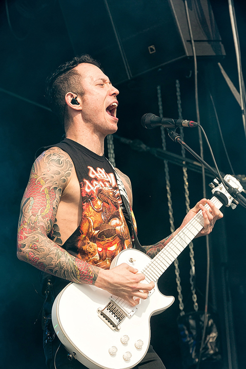Trivium @ Alcatraz 2017, foto 21, foto's door Edwin Houdevelt - FrontView Magazine